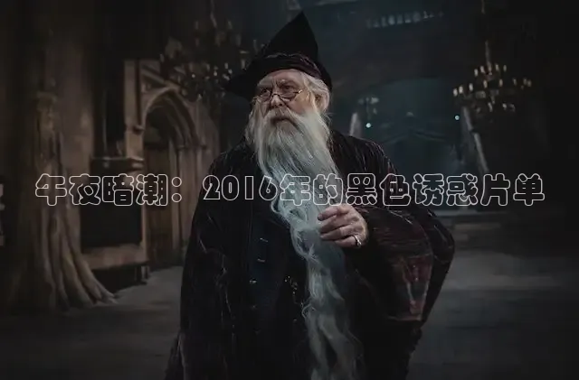 午夜暗潮：2016年的黑色诱惑片单